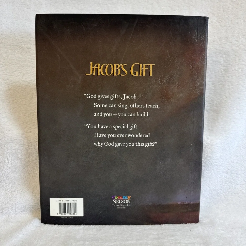 Jacobs Gift Max Lucado Illustrated by Robert Hunt Christian‎ Christmas Book